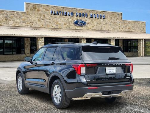 AGATE BLACK METALLIC 2026 Ford Explorer Active