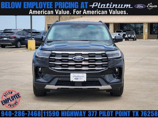 AGATE BLACK METALLIC 2026 Ford Explorer Active