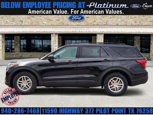 AGATE BLACK METALLIC 2026 Ford Explorer Active