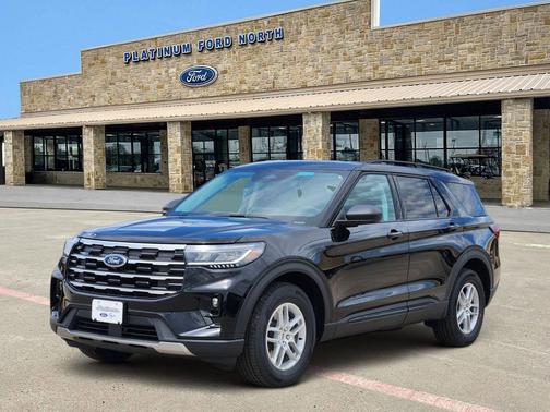 AGATE BLACK METALLIC 2026 Ford Explorer Active