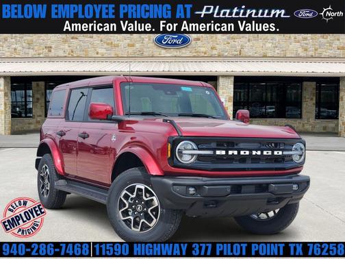 RUBY RED MET TNTD CLEARCOAT 2026 Ford Bronco Outer Banks