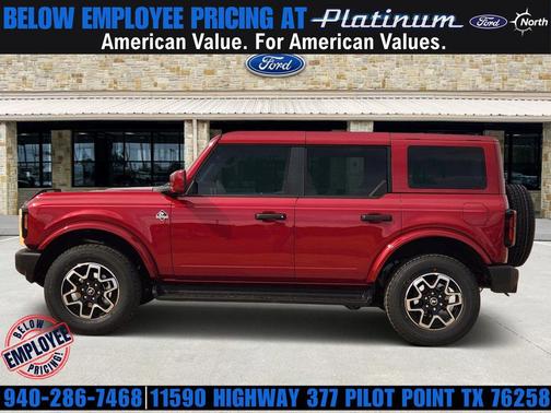RUBY RED MET TNTD CLEARCOAT 2026 Ford Bronco Outer Banks