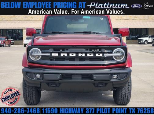 RUBY RED MET TNTD CLEARCOAT 2026 Ford Bronco Outer Banks