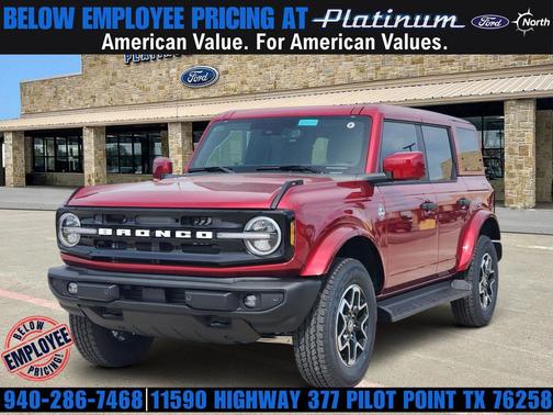 RUBY RED MET TNTD CLEARCOAT 2026 Ford Bronco Outer Banks