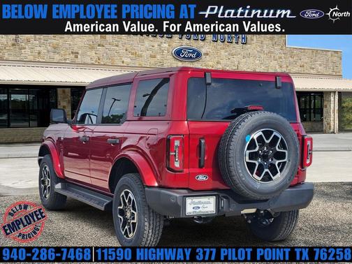 RUBY RED MET TNTD CLEARCOAT 2026 Ford Bronco Outer Banks