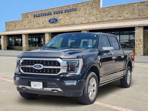 AGATE BLACK METALLIC 2023 Ford F-150 Platinum