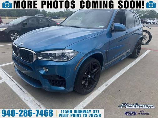 Long Beach Blue Metallic 2018 BMW X5 M Base