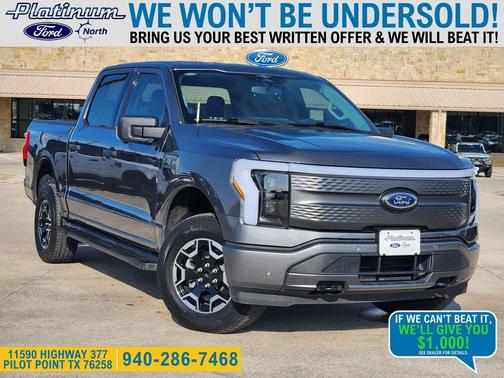 CARBONIZED GRAY METALLIC 2023 Ford F-150 Lightning XLT