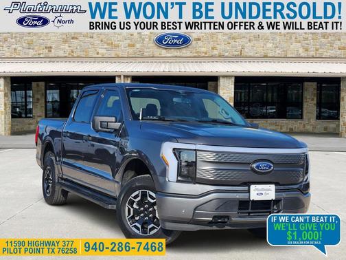 CARBONIZED GRAY METALLIC 2023 Ford F-150 Lightning XLT