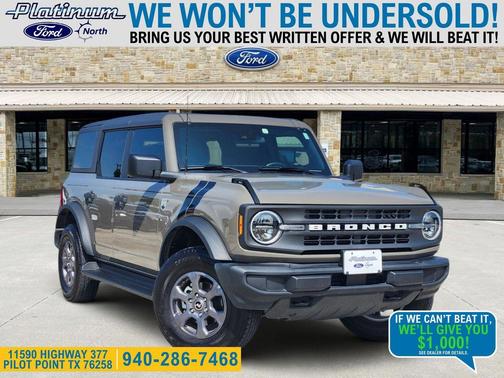 MARSH GRAY 2025 Ford Bronco Big Bend