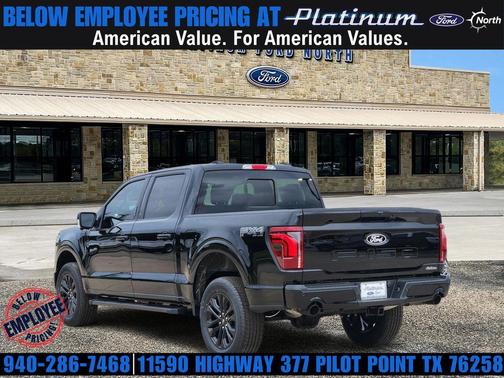 AGATE BLACK METALLIC 2026 Ford F-150 Lariat
