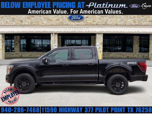 AGATE BLACK METALLIC 2026 Ford F-150 Lariat