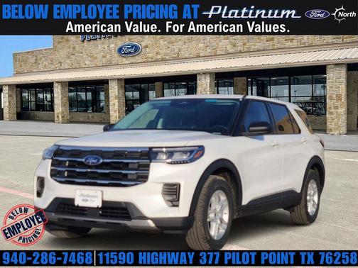 STAR WHITE MET TRI-COAT 2026 Ford Explorer Active