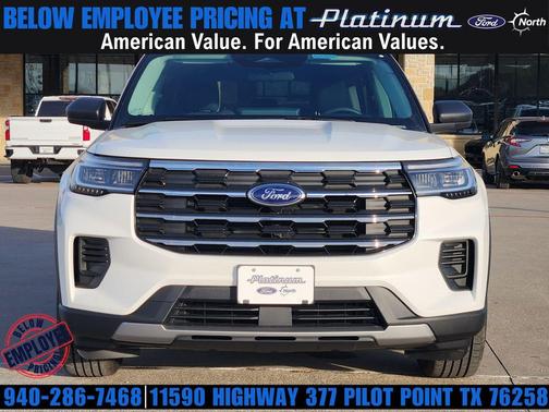 STAR WHITE MET TRI-COAT 2026 Ford Explorer Active