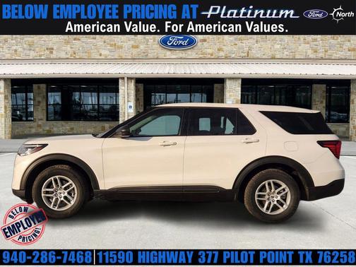 STAR WHITE MET TRI-COAT 2026 Ford Explorer Active