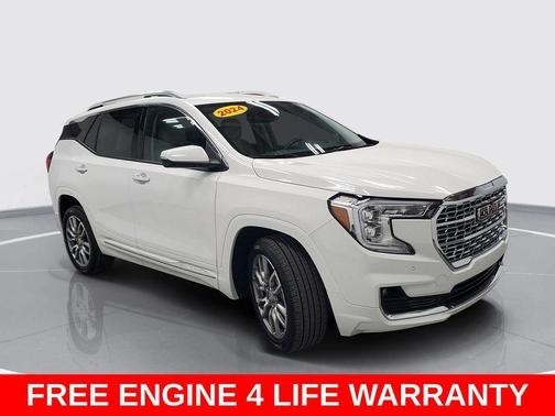 Summit White 2024 GMC Terrain Denali