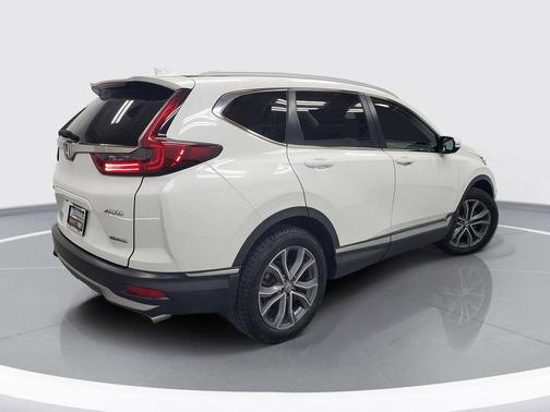 Platinum White Pearl 2021 Honda CR-V AWD Touring