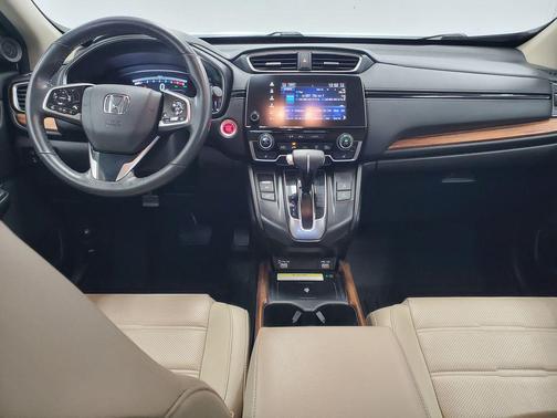Platinum White Pearl 2021 Honda CR-V AWD Touring