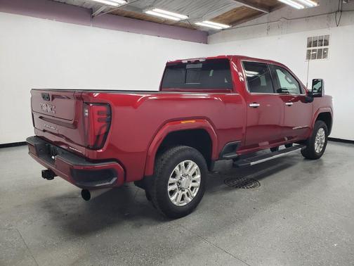 Volcanic Red Tintcoat 2024 GMC Sierra 3500 Denali