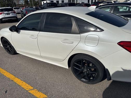 Platinum White Pearl 2023 Honda Civic Sport