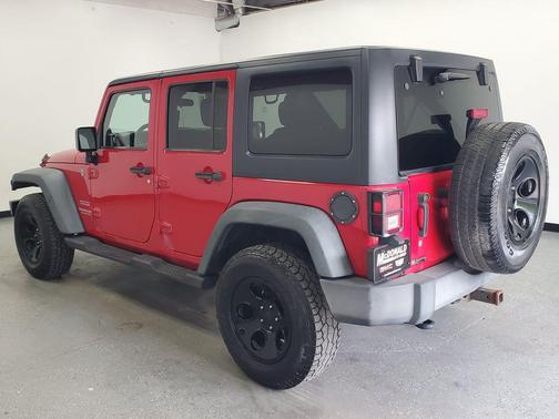 Flame Red Clearcoat 2012 Jeep Wrangler Unlimited Sport