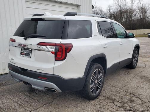 White Frost Tricoat 2020 GMC Acadia AWD SLT
