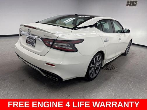 Pearl White Tricoat 2021 Nissan Maxima 3.5 Platinum