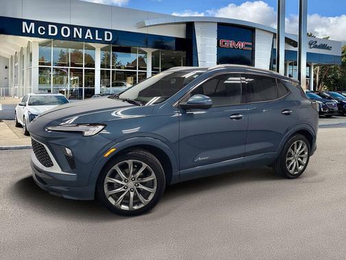 Ocean Blue Metallic 2024 Buick Encore GX Avenir