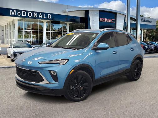 Aquamarine Blue Metallic 2025 Buick Encore GX Sport Touring