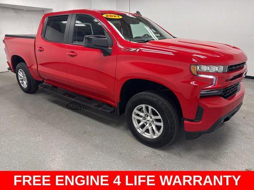 Red Hot 2021 Chevrolet Silverado 1500 RST