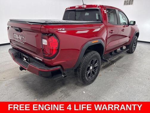 Volcanic Red Tintcoat 2023 GMC Canyon Elevation