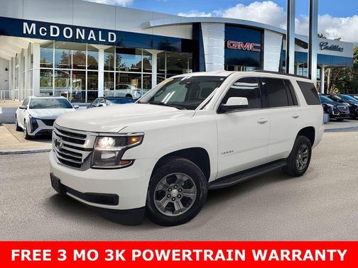 Summit White 2018 Chevrolet Tahoe LS