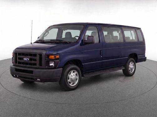 Dark Blue Pearl Metallic 2010 Ford E350 Super Duty XL