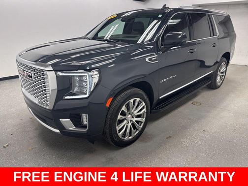 Hunter Metallic 2021 GMC Yukon XL Denali