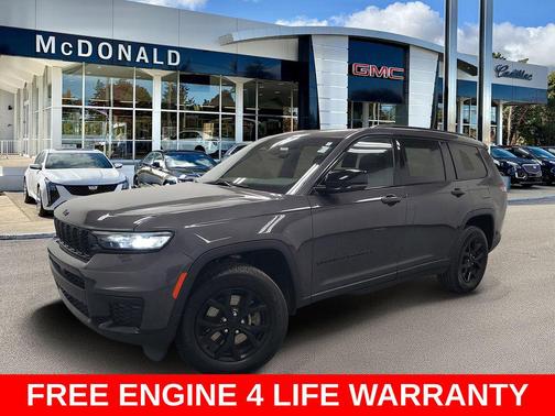 Baltic Gray Metallic Clearcoat 2024 Jeep Grand Cherokee L Altitude