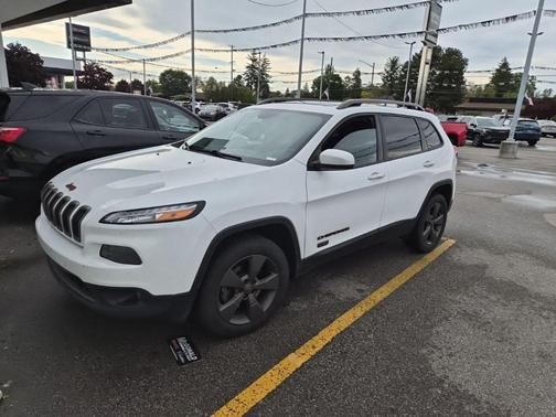 Bright White Clearcoat 2016 Jeep Cherokee 75th Anniversary