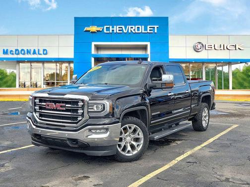 Onyx Black 2018 GMC Sierra 1500 SLT