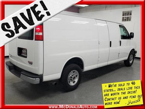 2020 GMC Savana 3500 RWD 3500 Extended Wheelbase Work Van