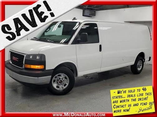 2020 GMC Savana 3500 RWD 3500 Extended Wheelbase Work Van