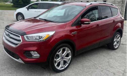 Ruby Red Metallic 2017 Ford Escape Titanium