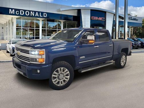 Deep Ocean Blue Metallic 2015 Chevrolet Silverado 2500 High Country
