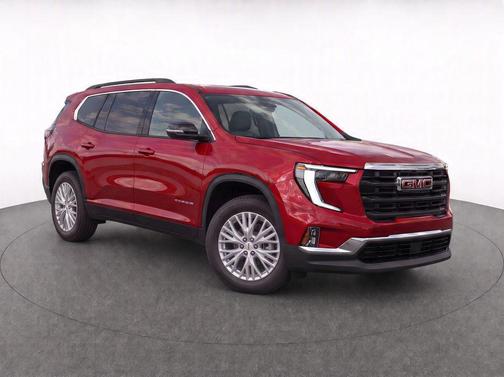Volcanic Red Tintcoat 2024 GMC Acadia AWD Elevation