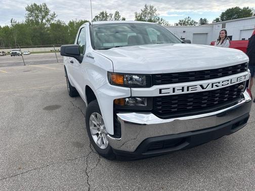Summit White 2020 Chevrolet Silverado 1500 WT