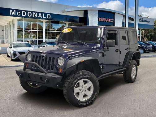 True Blue Pearlcoat 2013 Jeep Wrangler Unlimited Sport