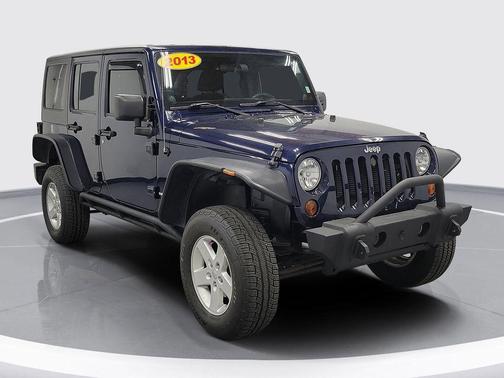 True Blue Pearlcoat 2013 Jeep Wrangler Unlimited Sport