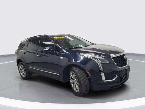 Dark Moon Blue Metallic 2021 Cadillac XT5 Sport