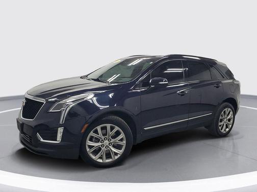 Dark Moon Blue Metallic 2021 Cadillac XT5 Sport