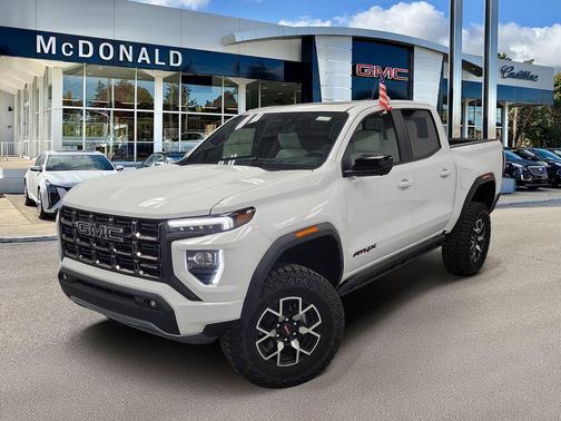 Summit White 2026 GMC Canyon AT4X