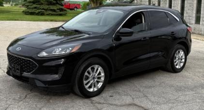 Agate Black Metallic 2021 Ford Escape SE
