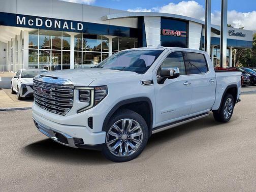 Glacier White Tricoat 2026 GMC Sierra 1500 Denali